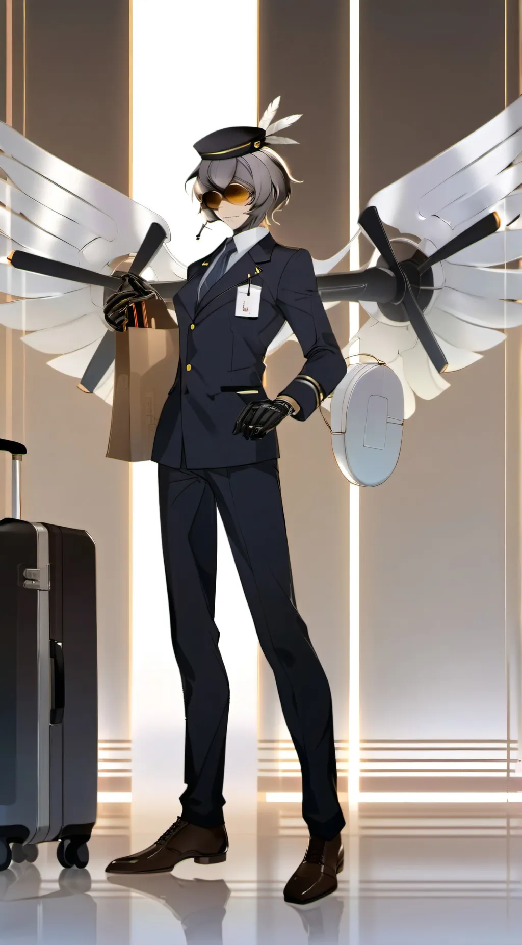 ai character: N background