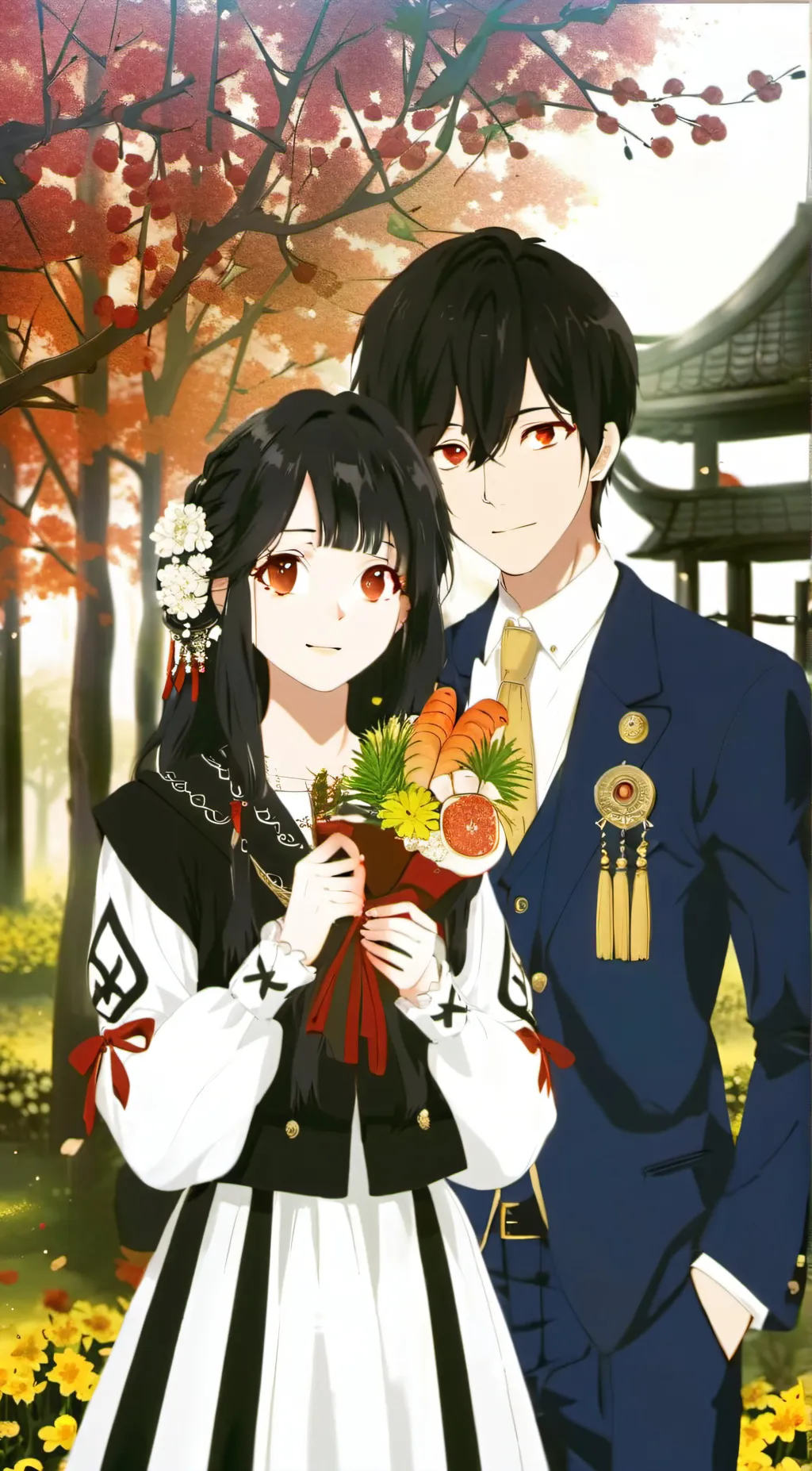 ai character: Jake and Layla background