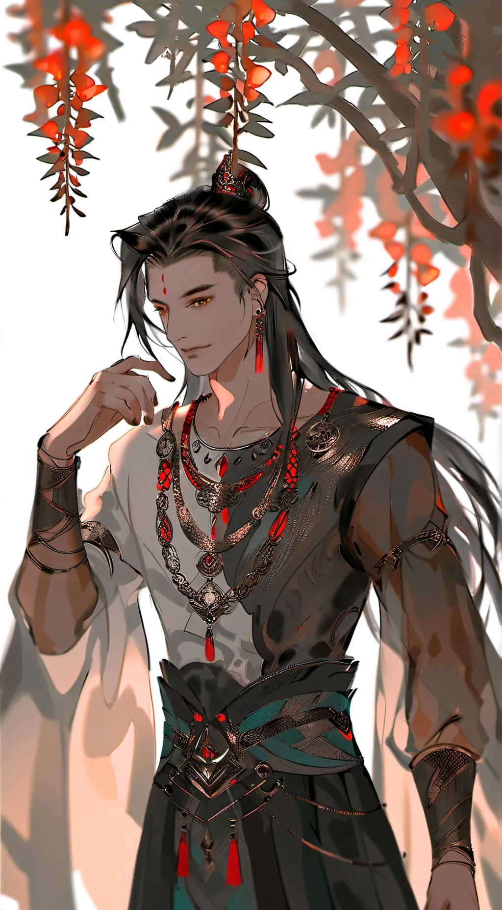 ai character: Hashiras background