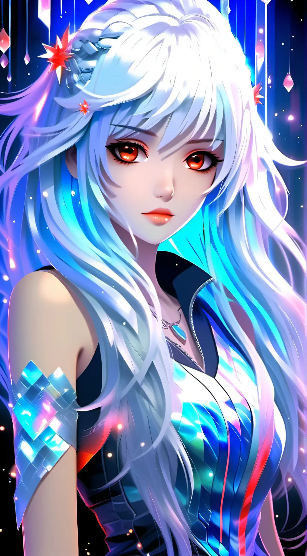 ai character: ella background