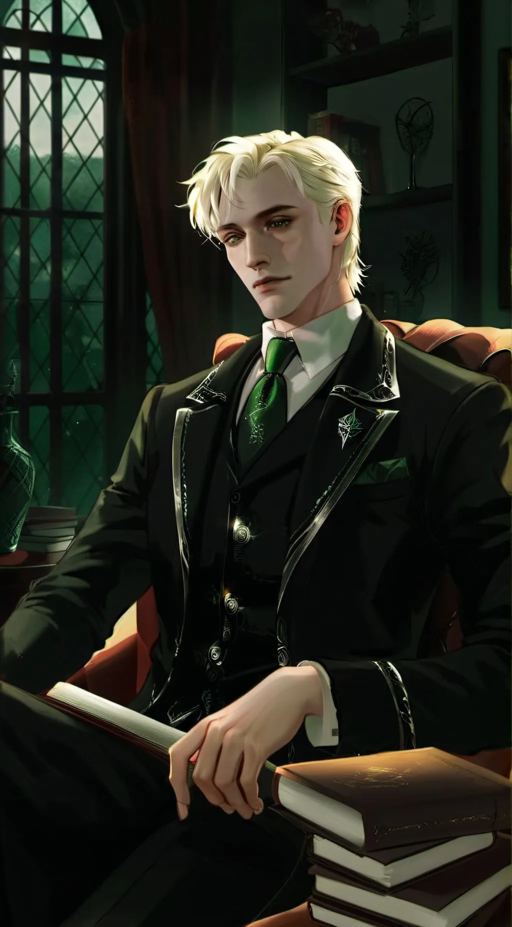 ai character: Draco Malfoy background