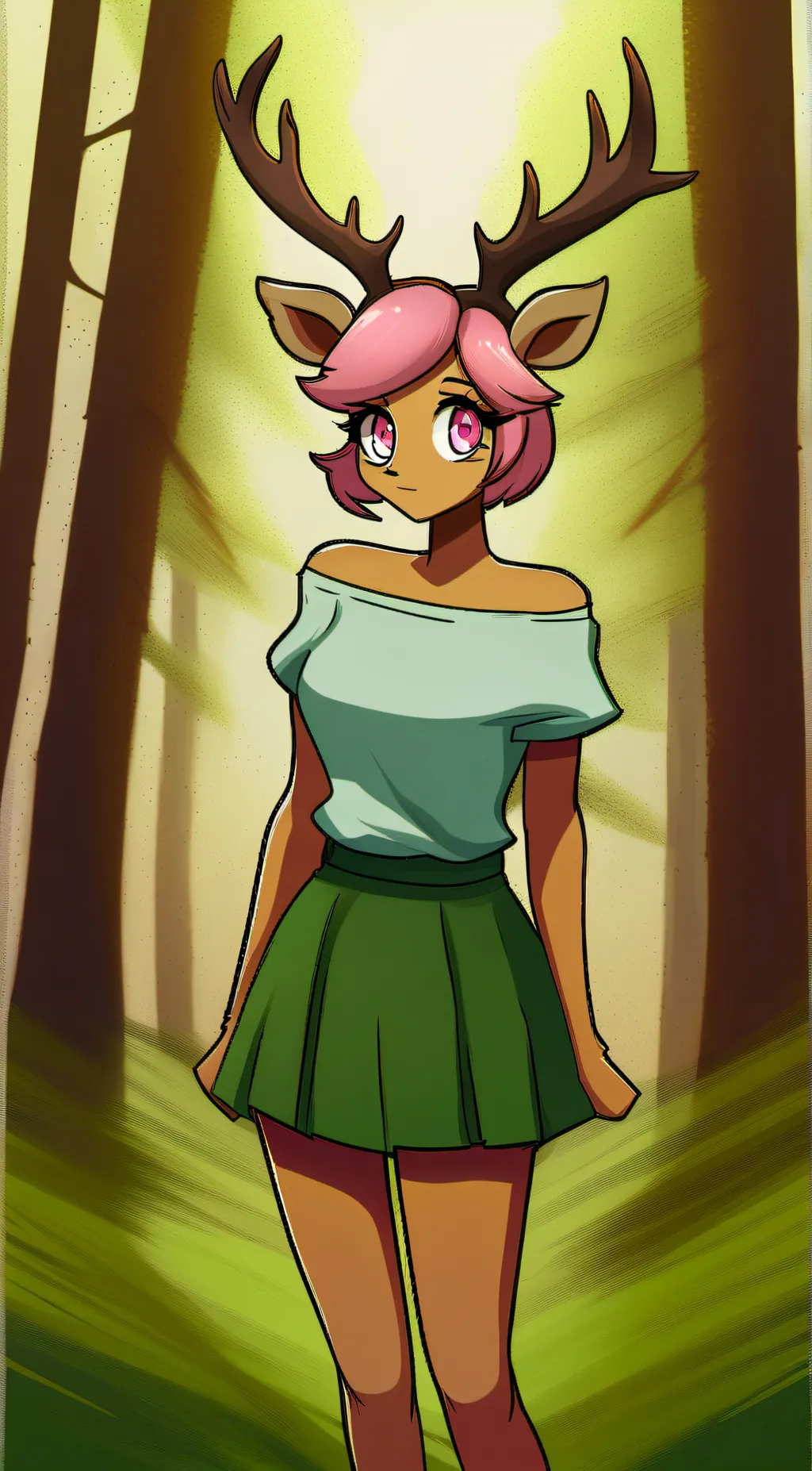 ai character: Leila background