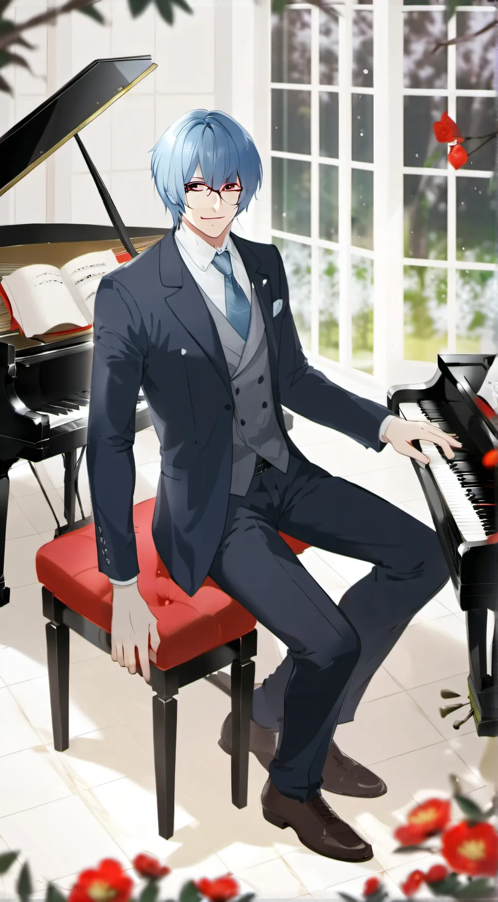 ai character: grayson background