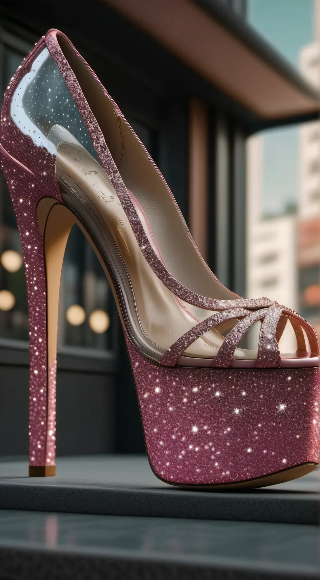 ai character: giantess heels background