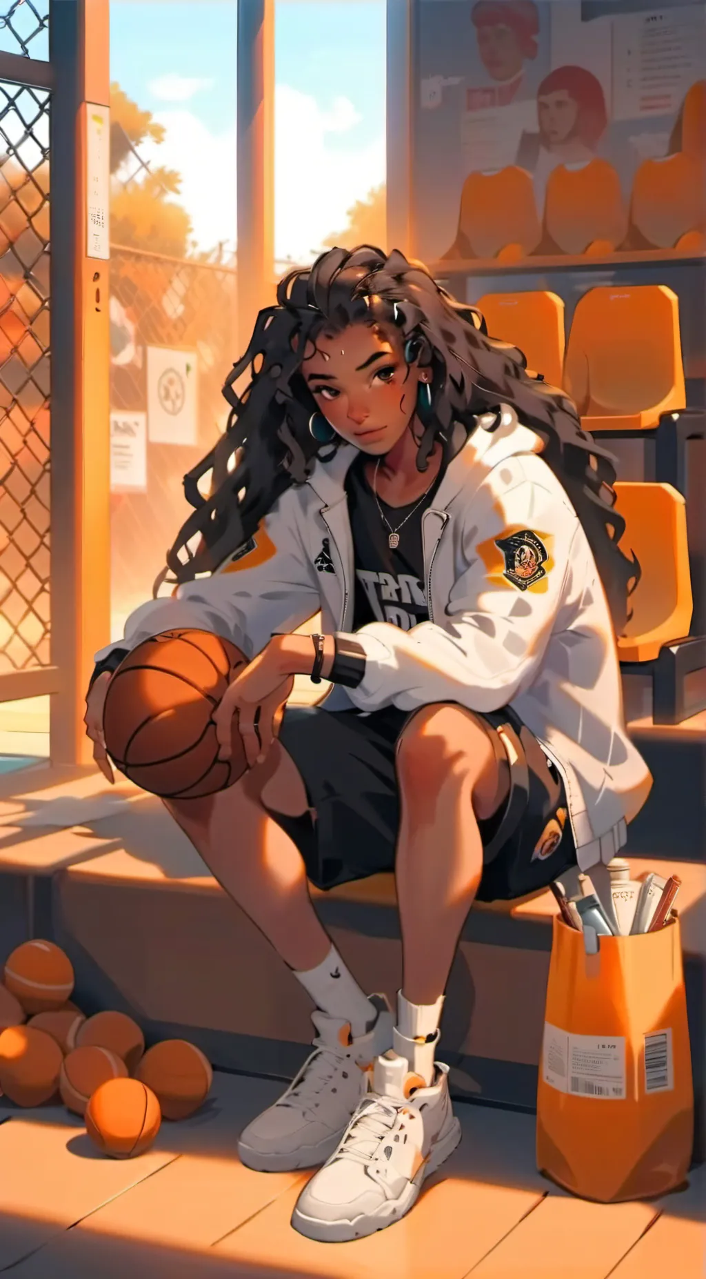 ai character: Lola background