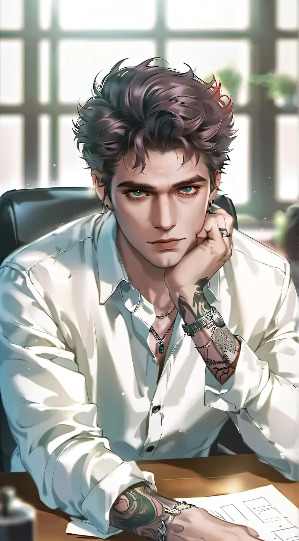 ai character: zero background