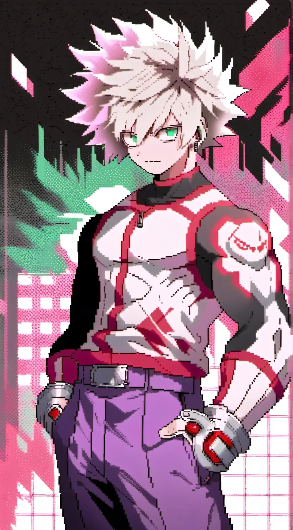 ai character: Bakugo background
