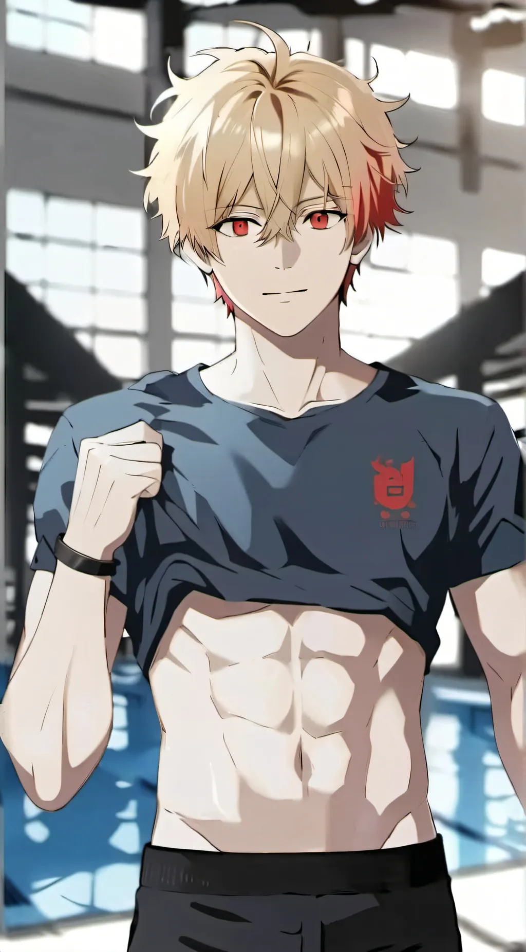ai character: Kacchan/Bakugou  background