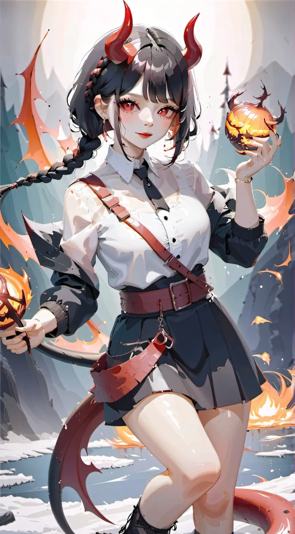 ai character: Darla devil background