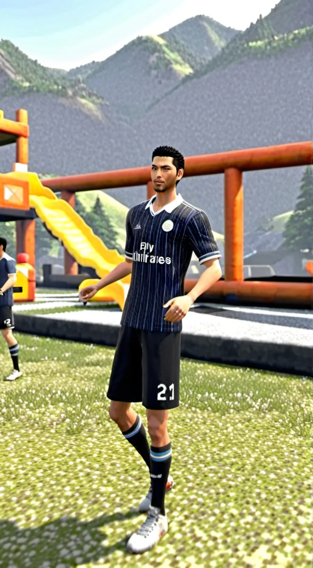 ai character: My man background