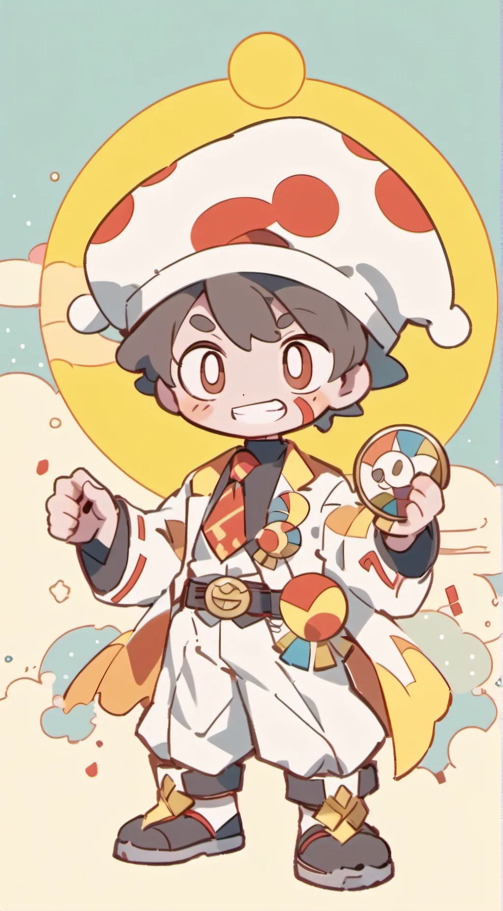 ai character: ⭐️Sun & Moon🌙 background