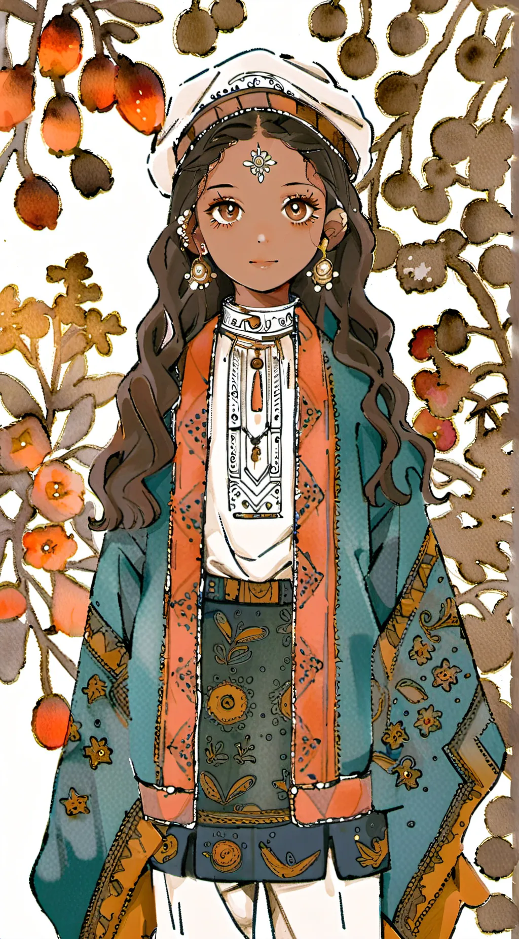 ai character: Freya background