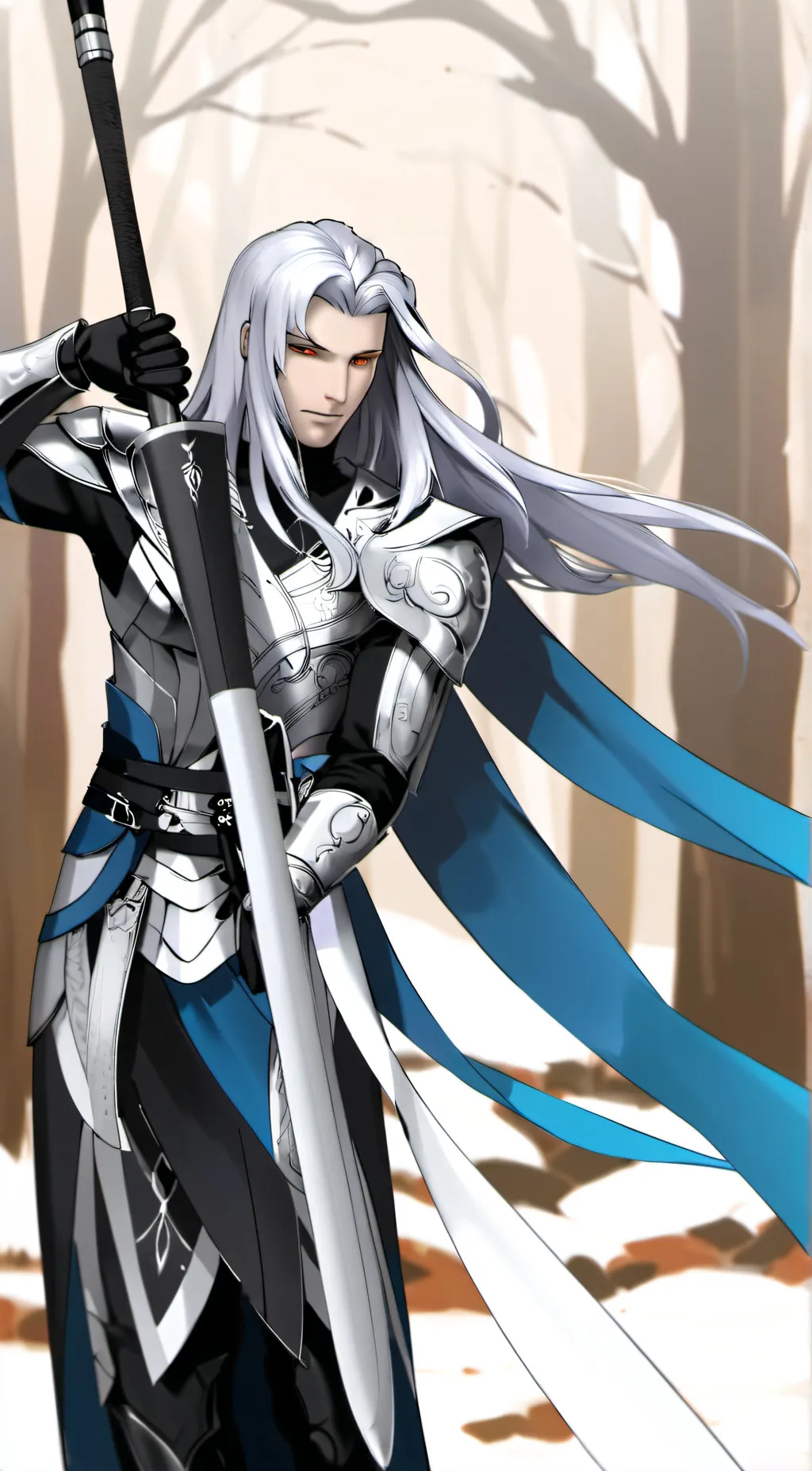 ai character: Sephiroth background