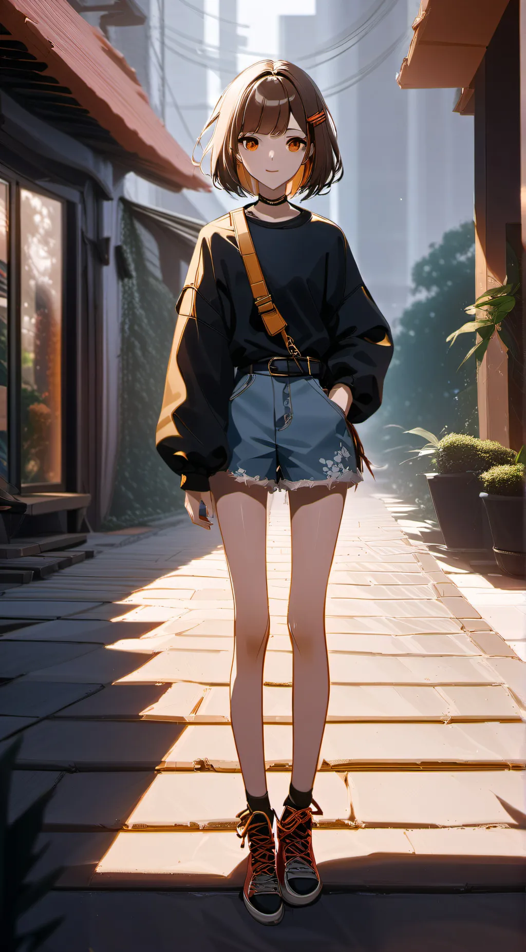 ai character: Katie background