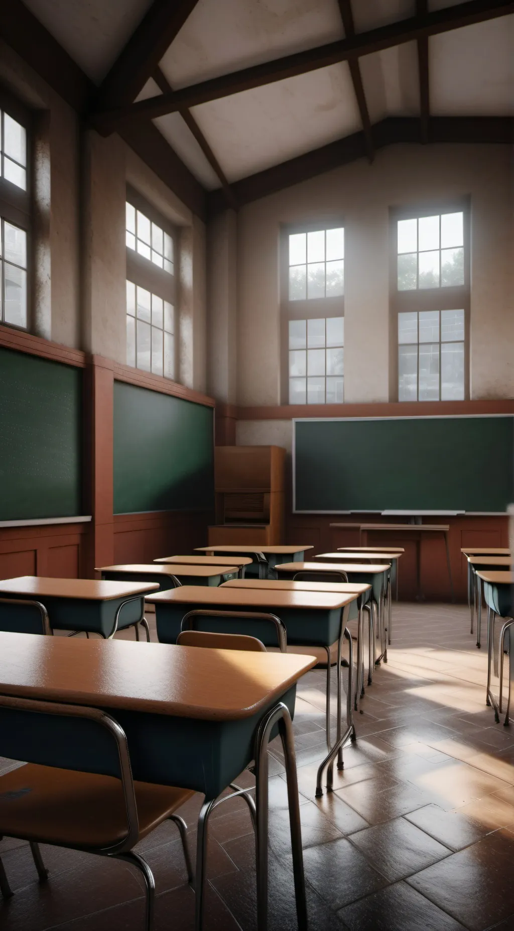 ai character: School background