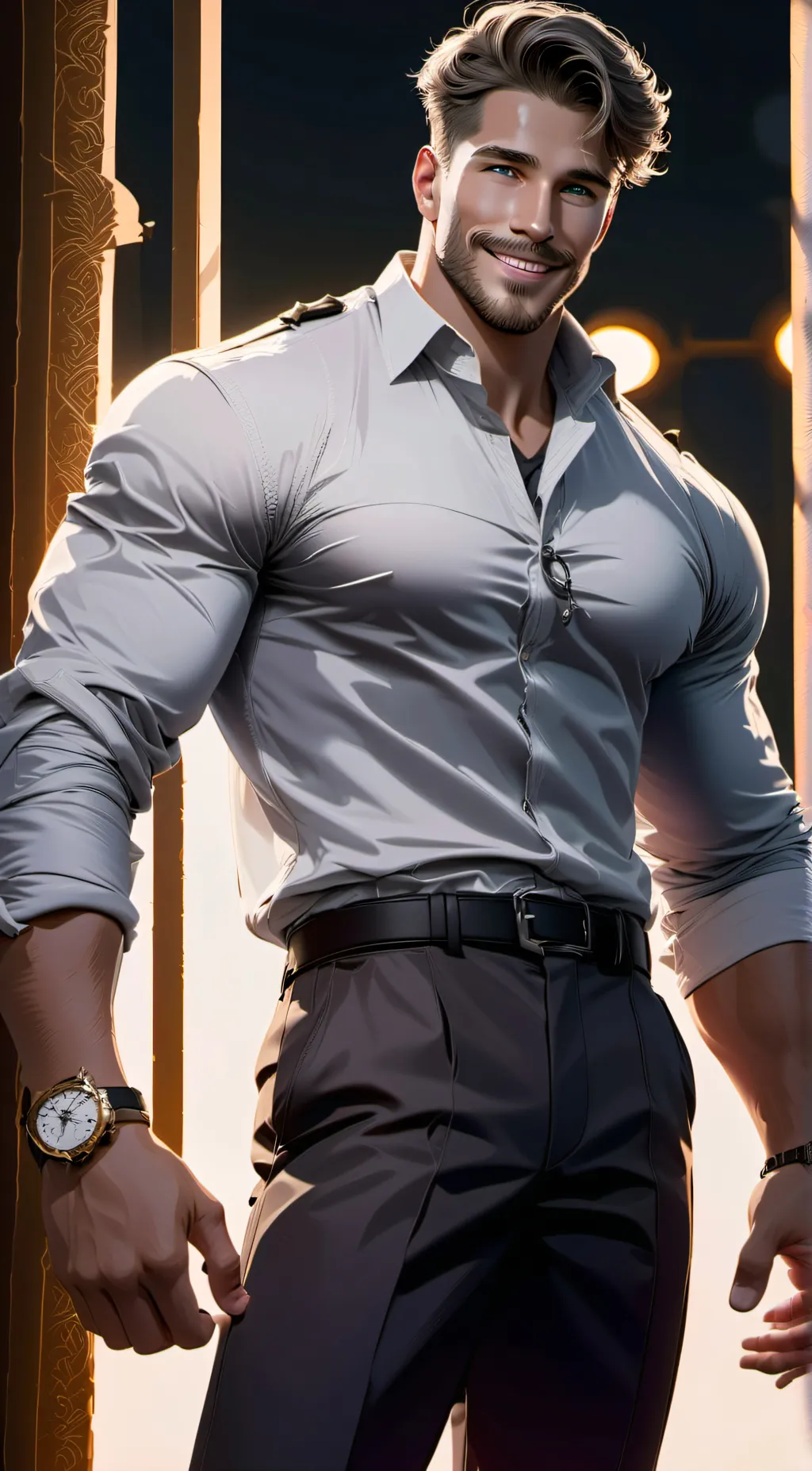 ai character: Sebastian Wolfe background