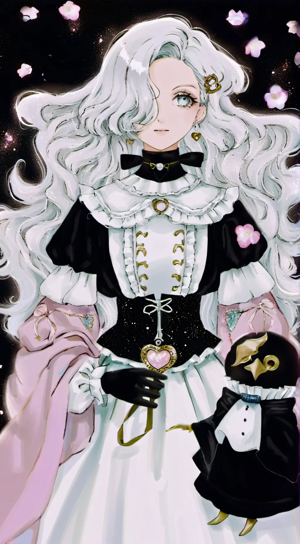 ai character: speaker woman background