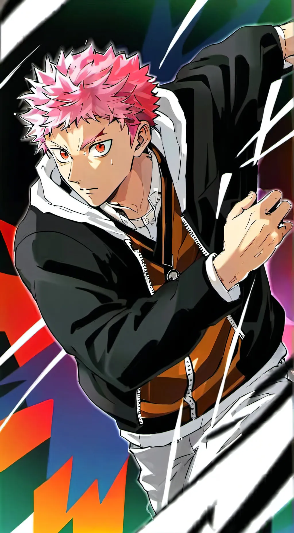 ai character: Yuji itadori background