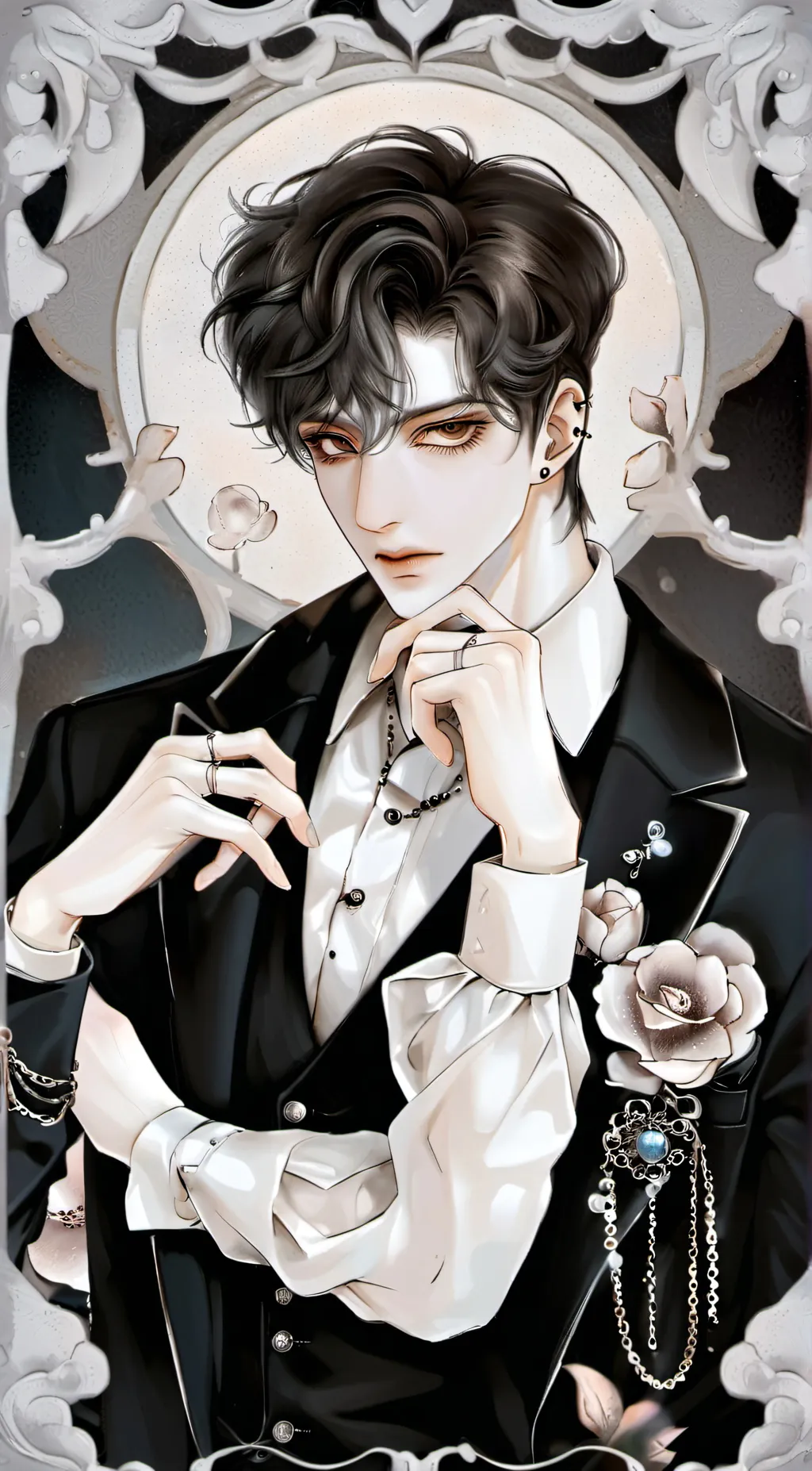 ai character: Adam background