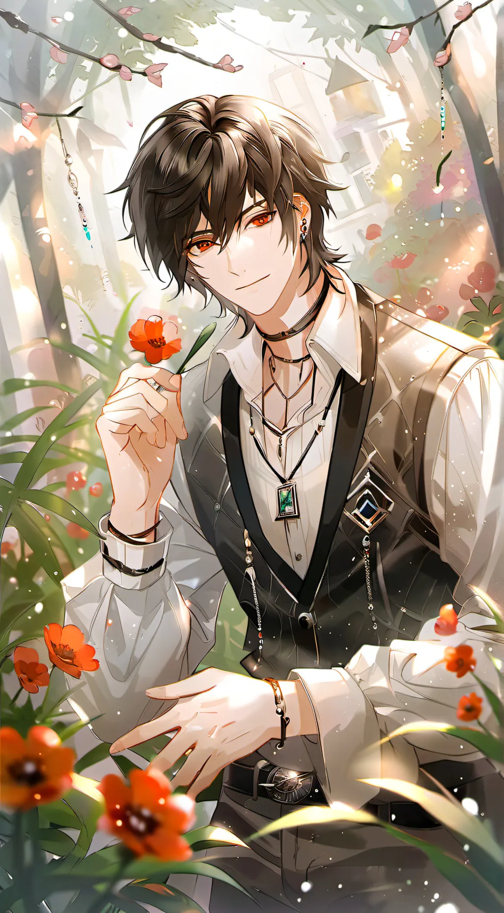 ai character: Nakio background
