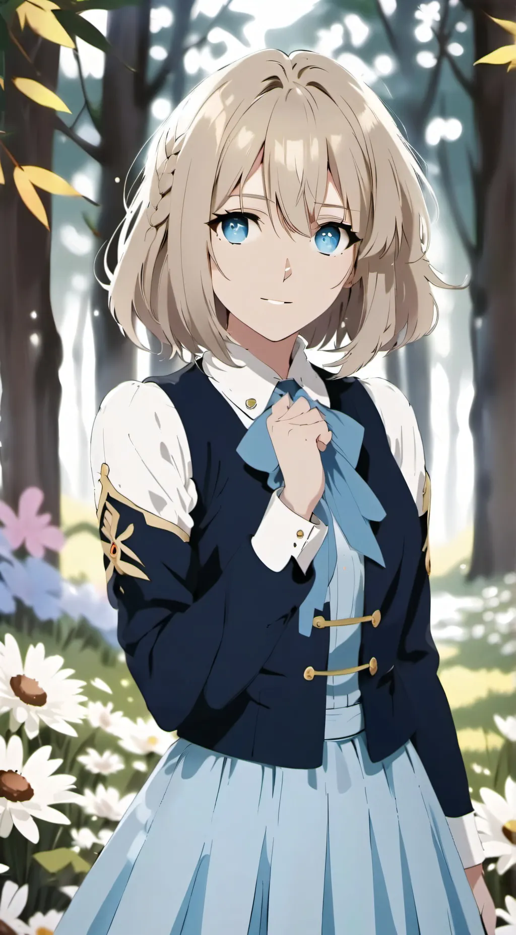 ai character: milly background