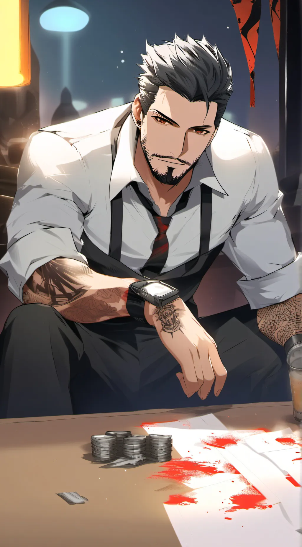 ai character: Diego  background