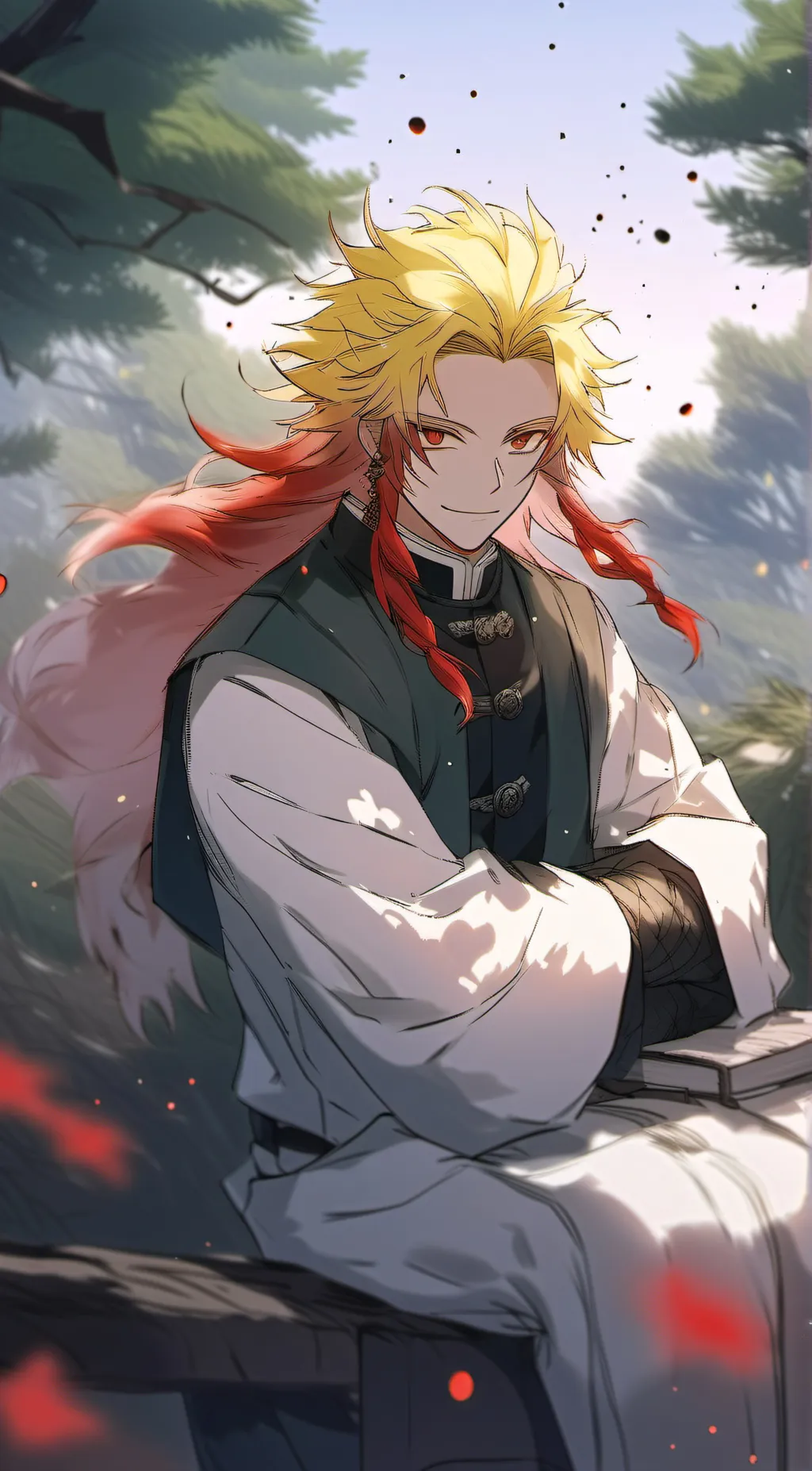 ai character: Kyojuro Rengoku background