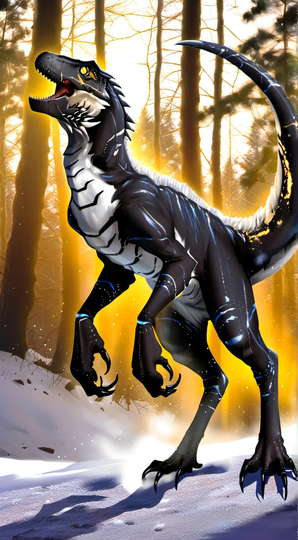 ai character: Raptor Pack. background