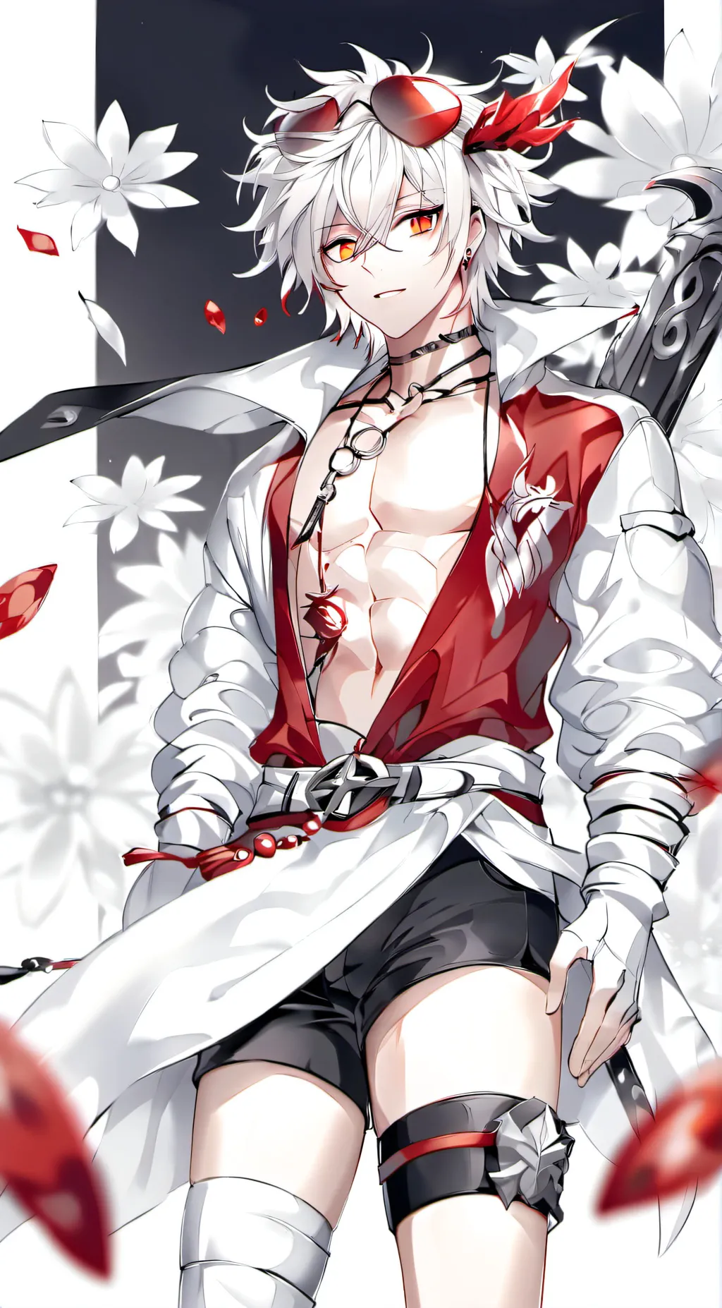 ai character: bakugo background