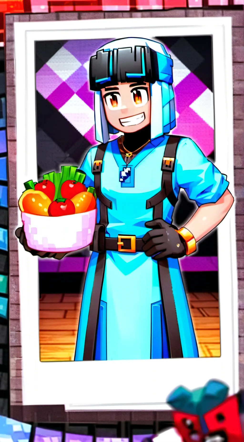 ai character: Omz background