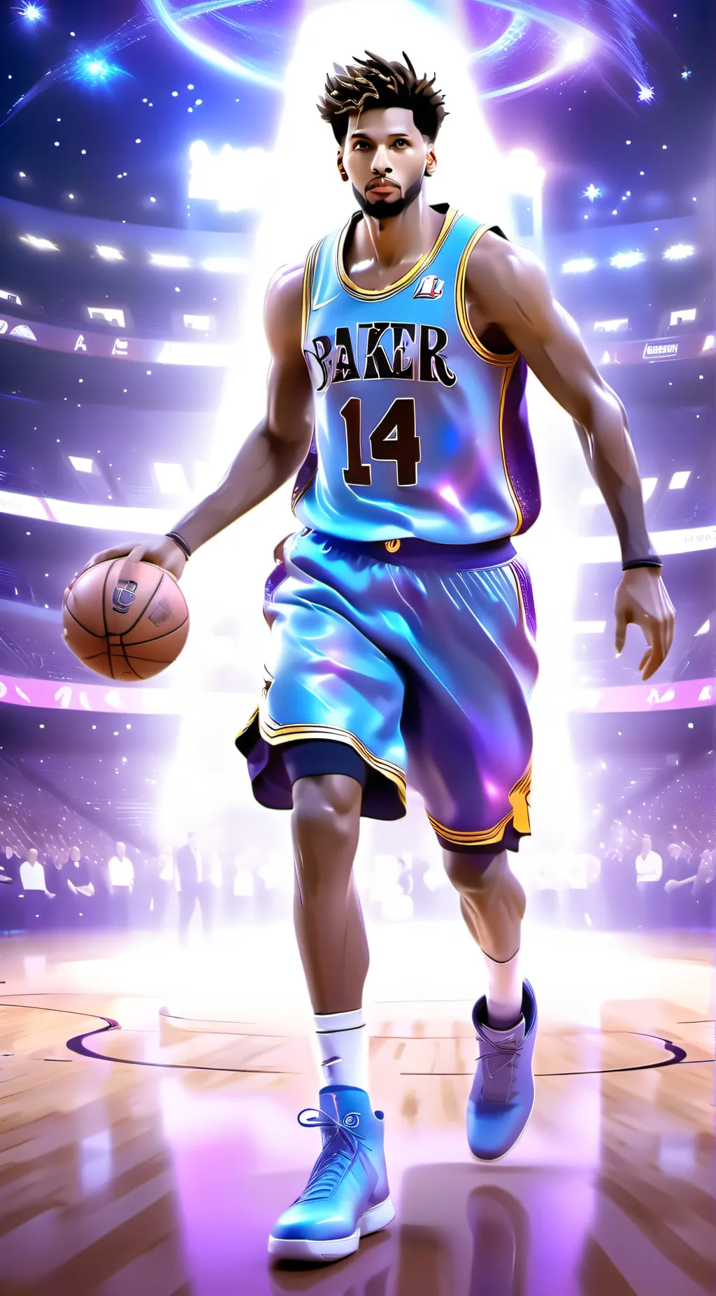 ai character: LeBron James background