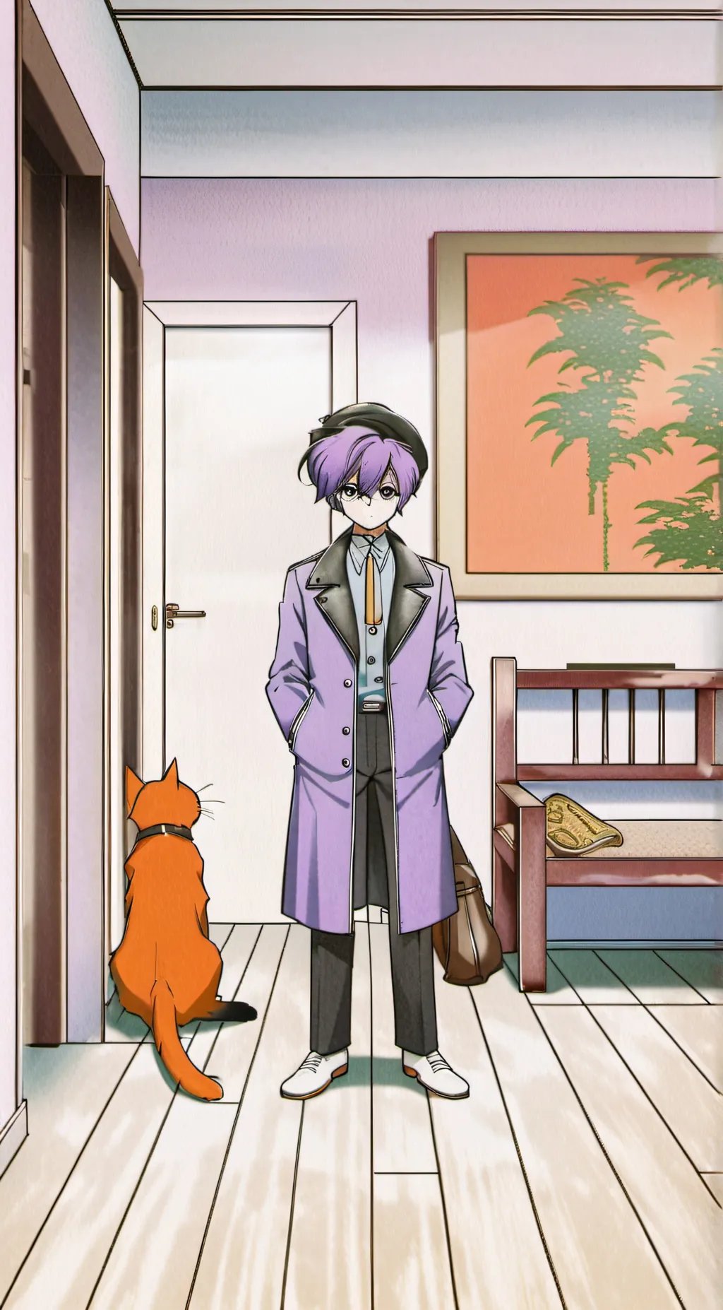ai character: catnapxdogday background