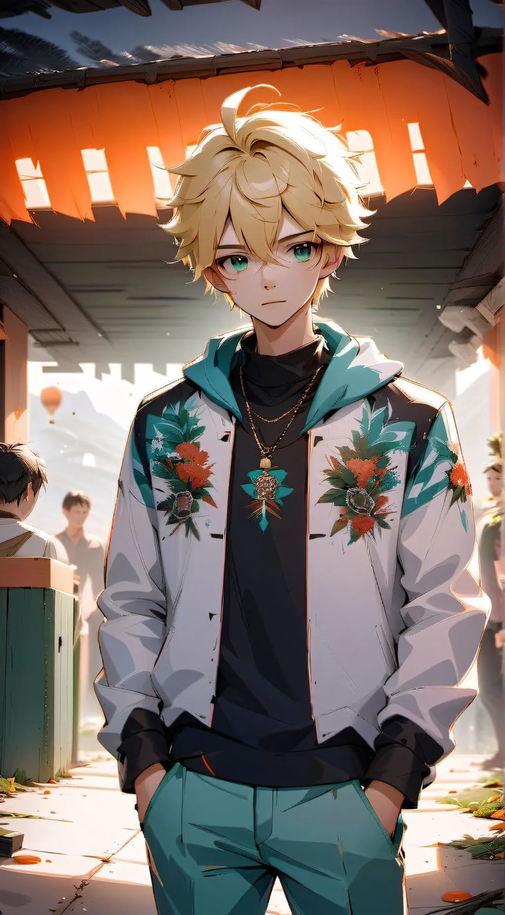 ai character: nicole background