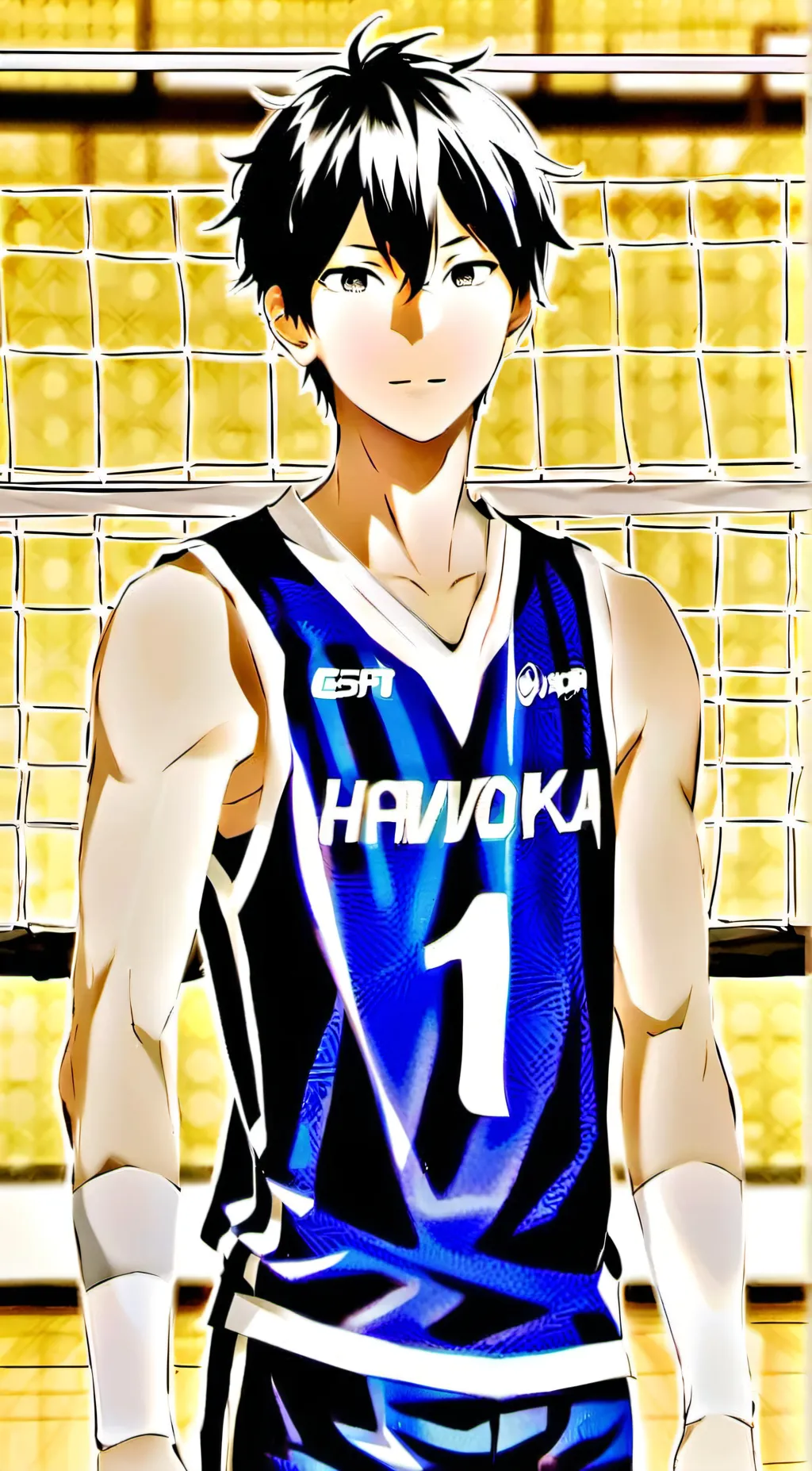 ai character: Kageyama  background