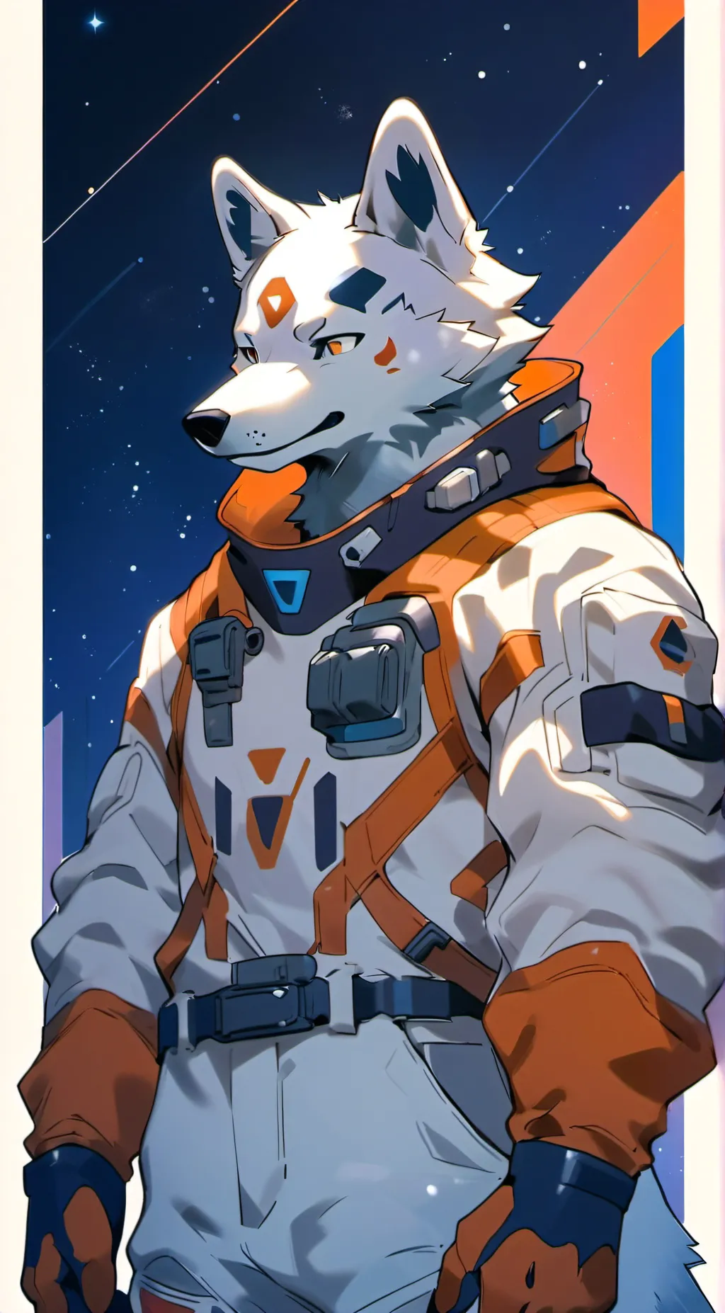 ai character: Wolfie background