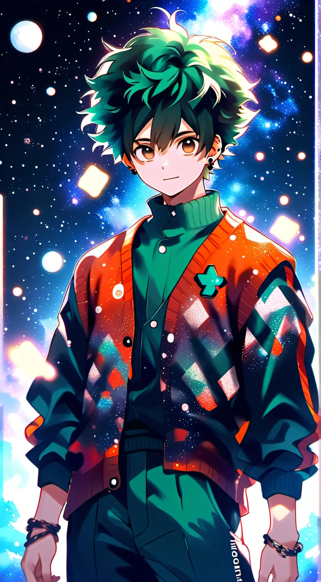 ai character: Izuku Midorya background