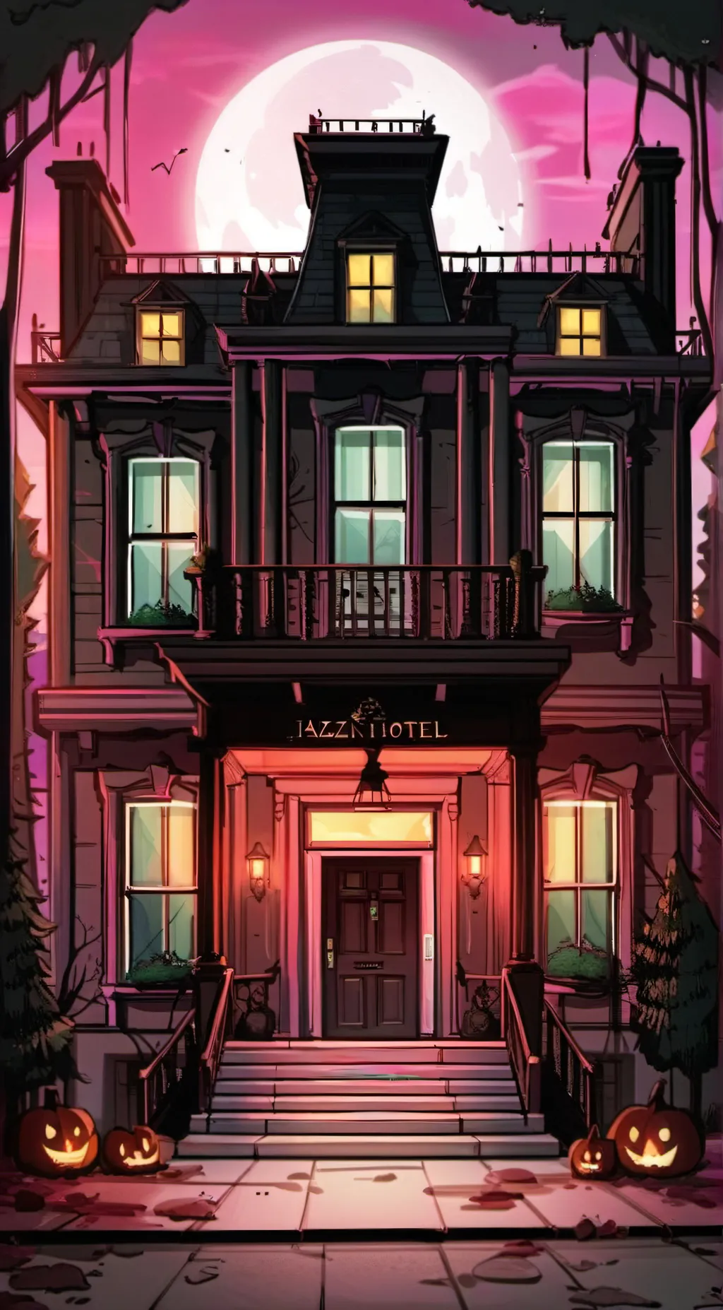 ai character: hh roadtrip background