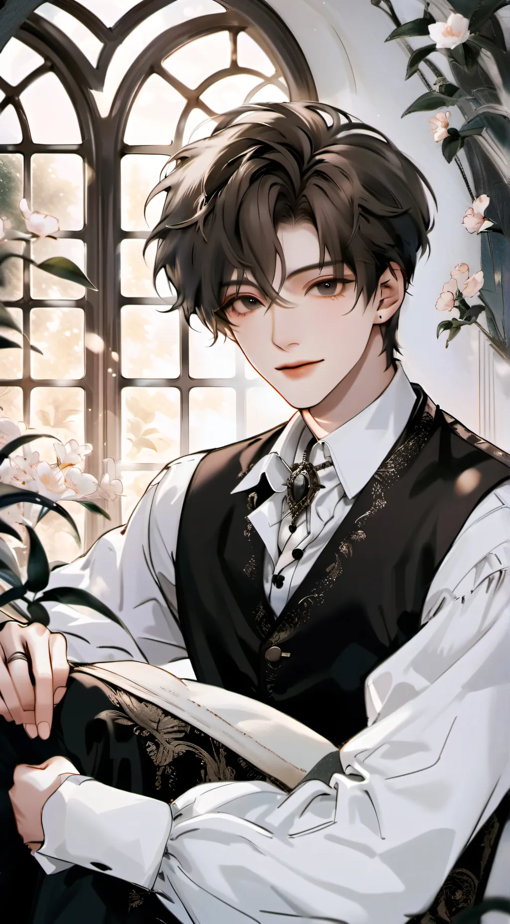 ai character: Hiro background