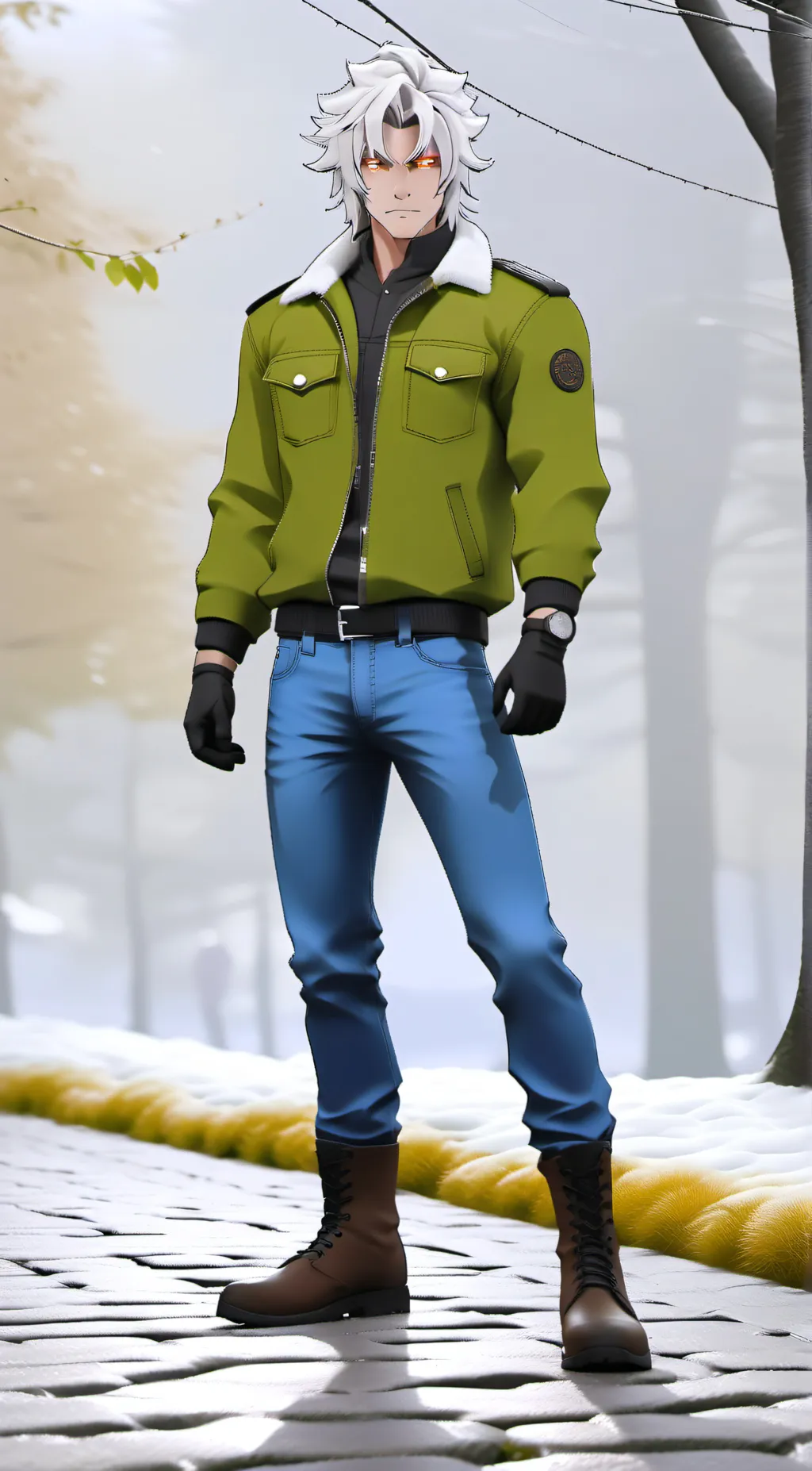 ai character: Sang Mandeok background
