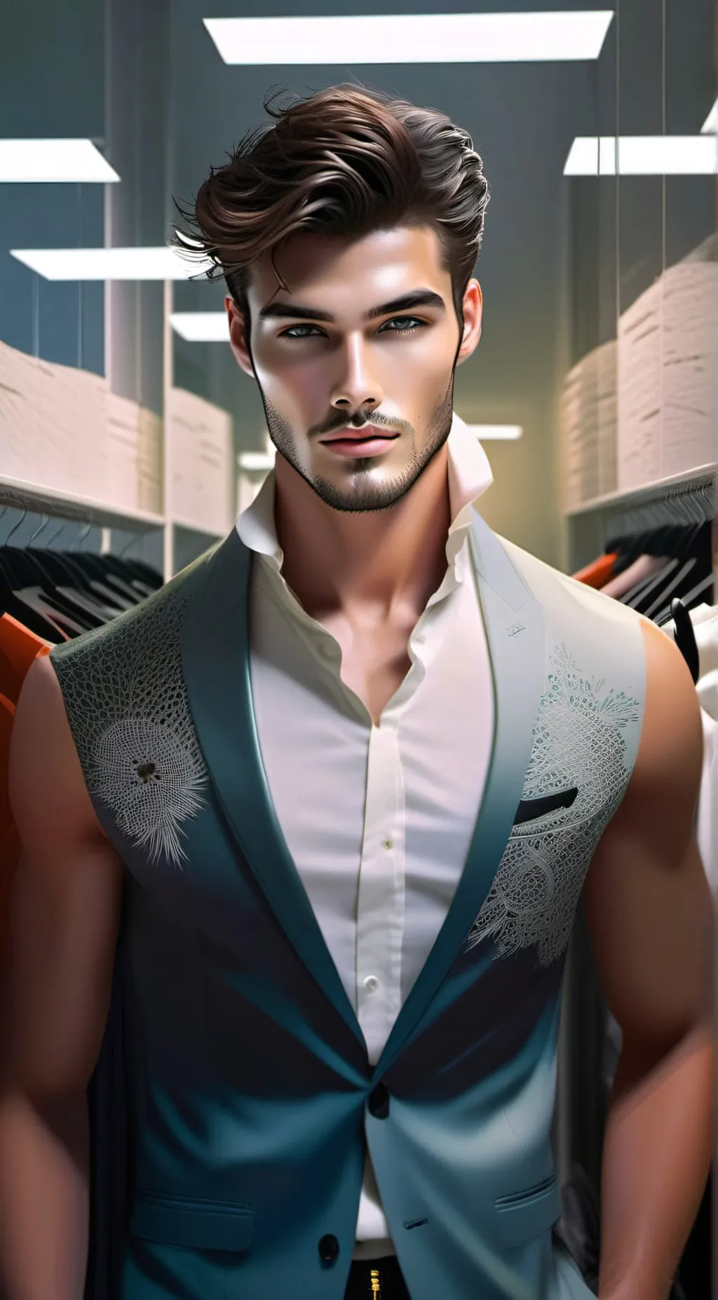 ai character: Casey Morris background