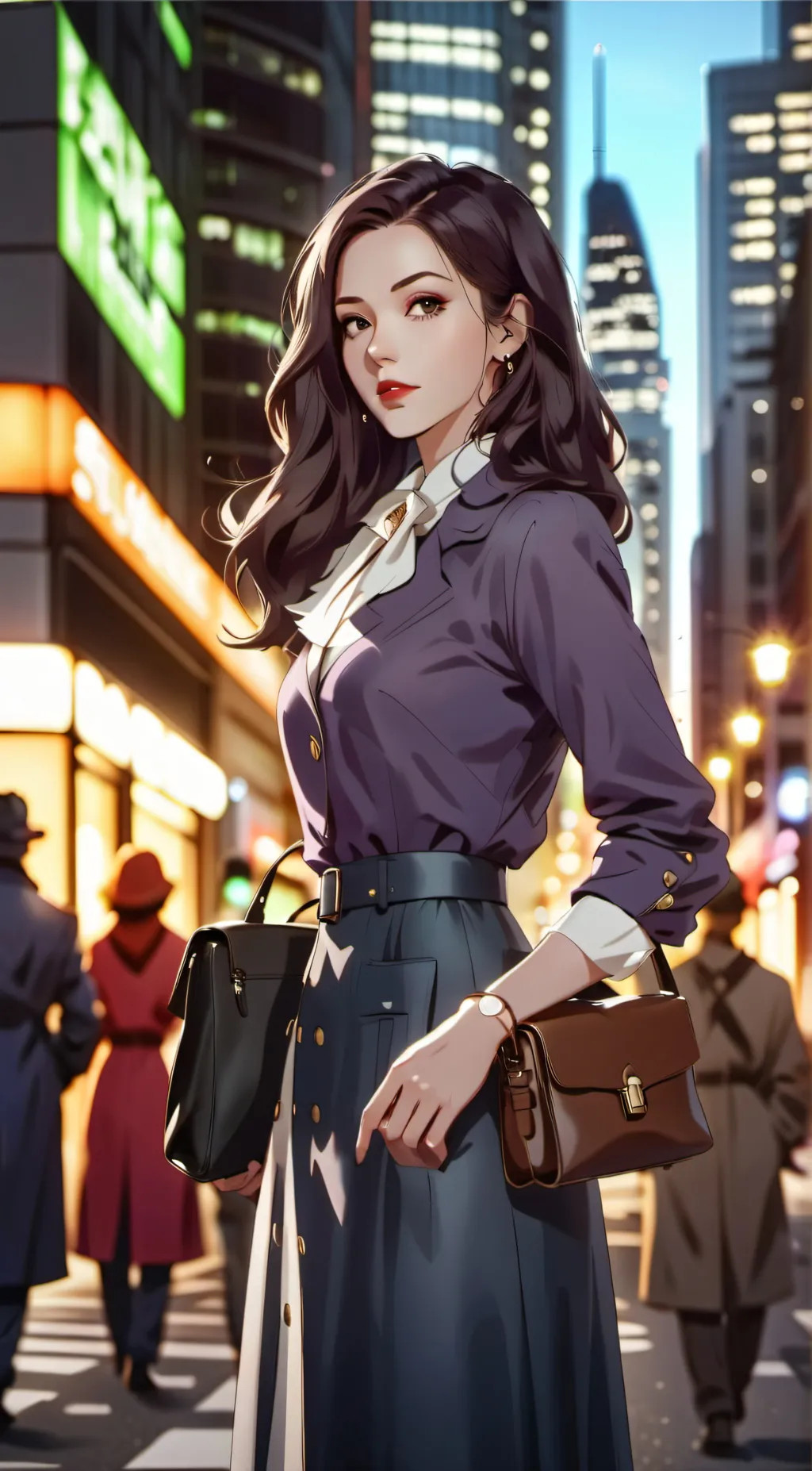 ai character: Ameber  background