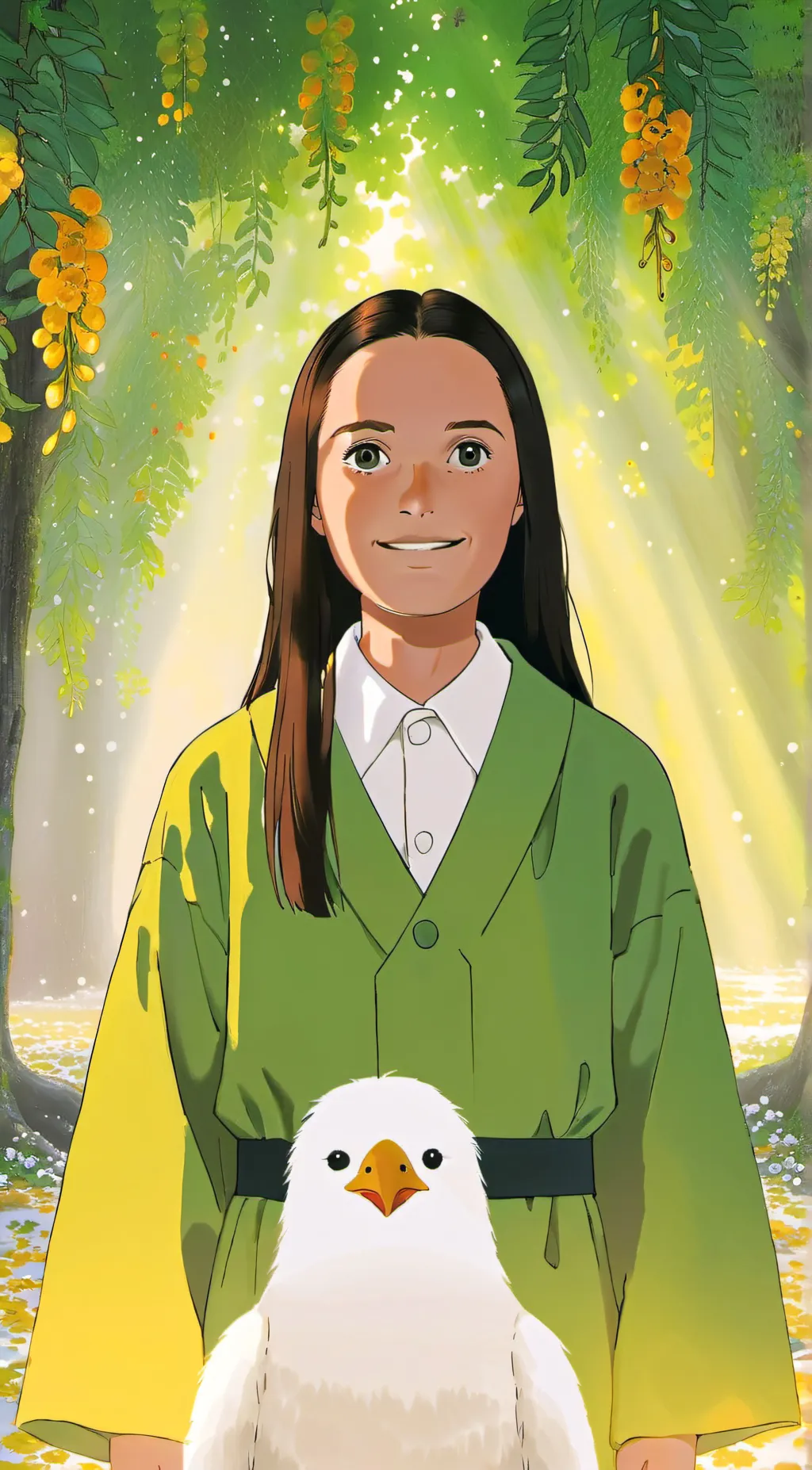 ai character: Allie background