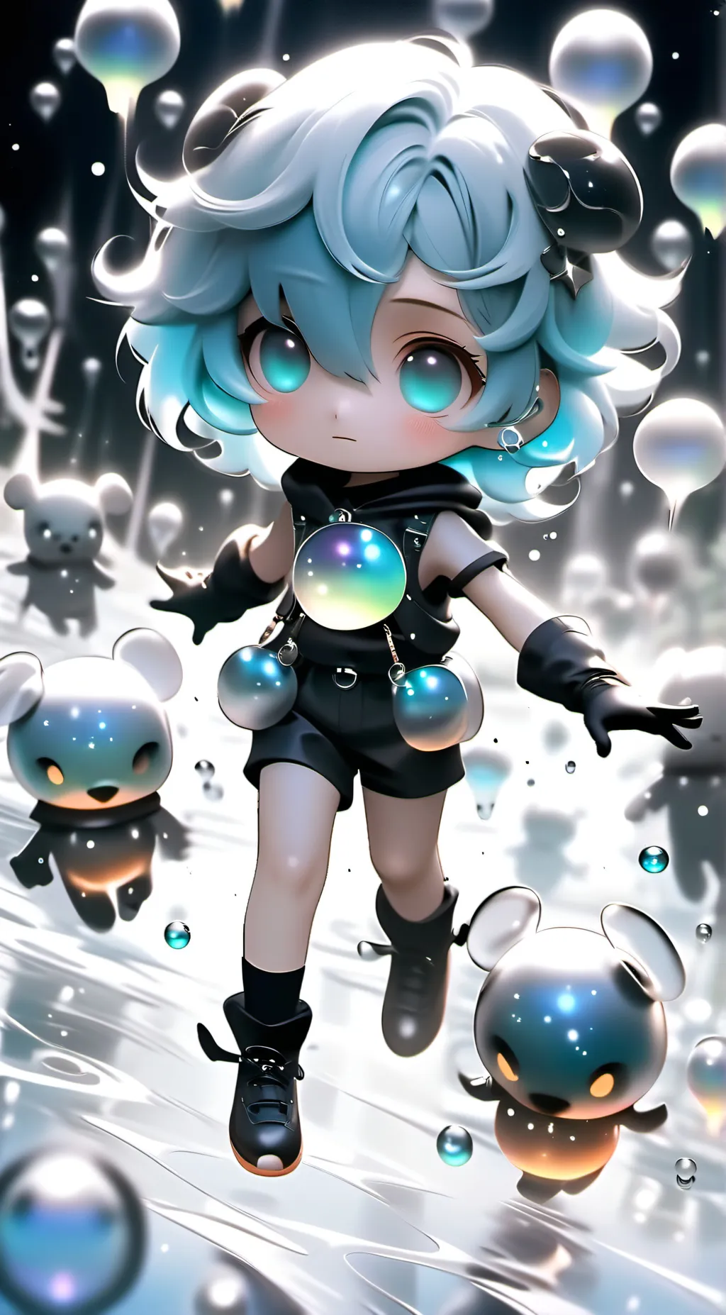ai character: miku background
