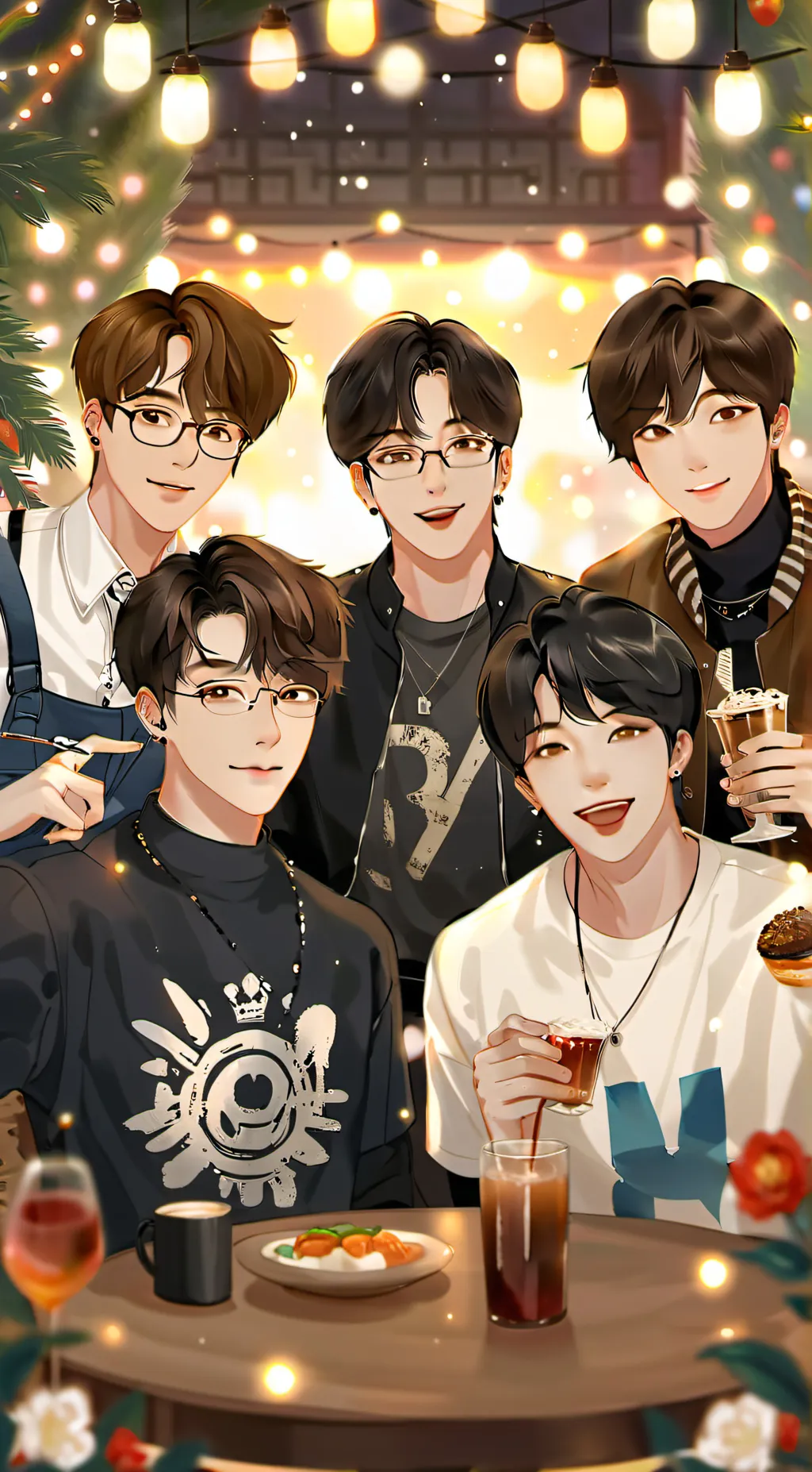ai character: Straykids 33 background