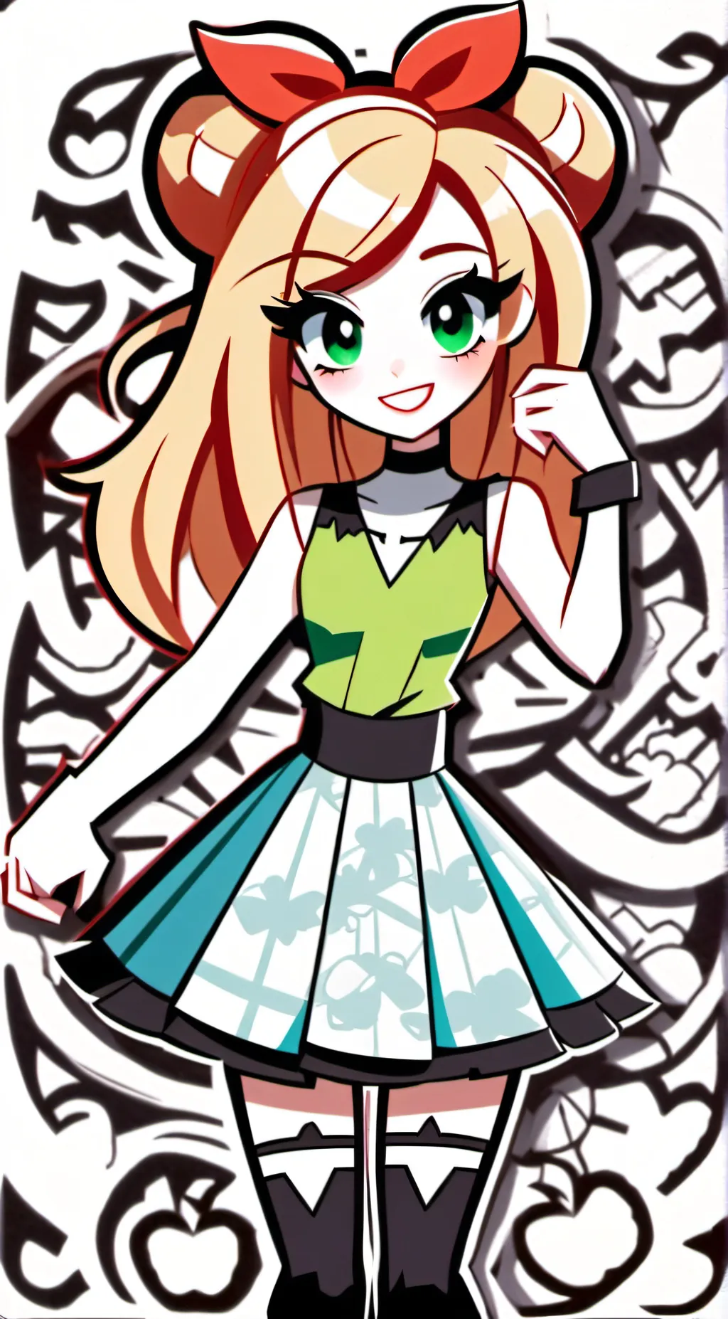 ai character: Applejack background