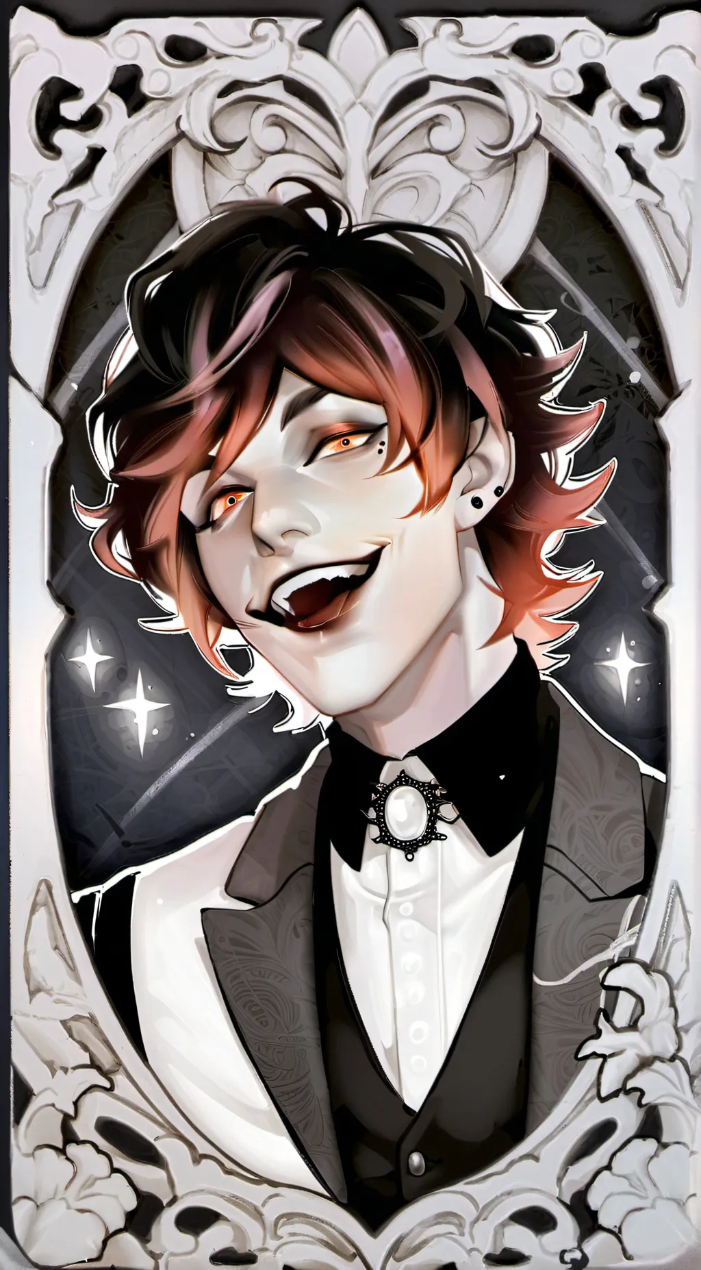 ai character: Zane  background