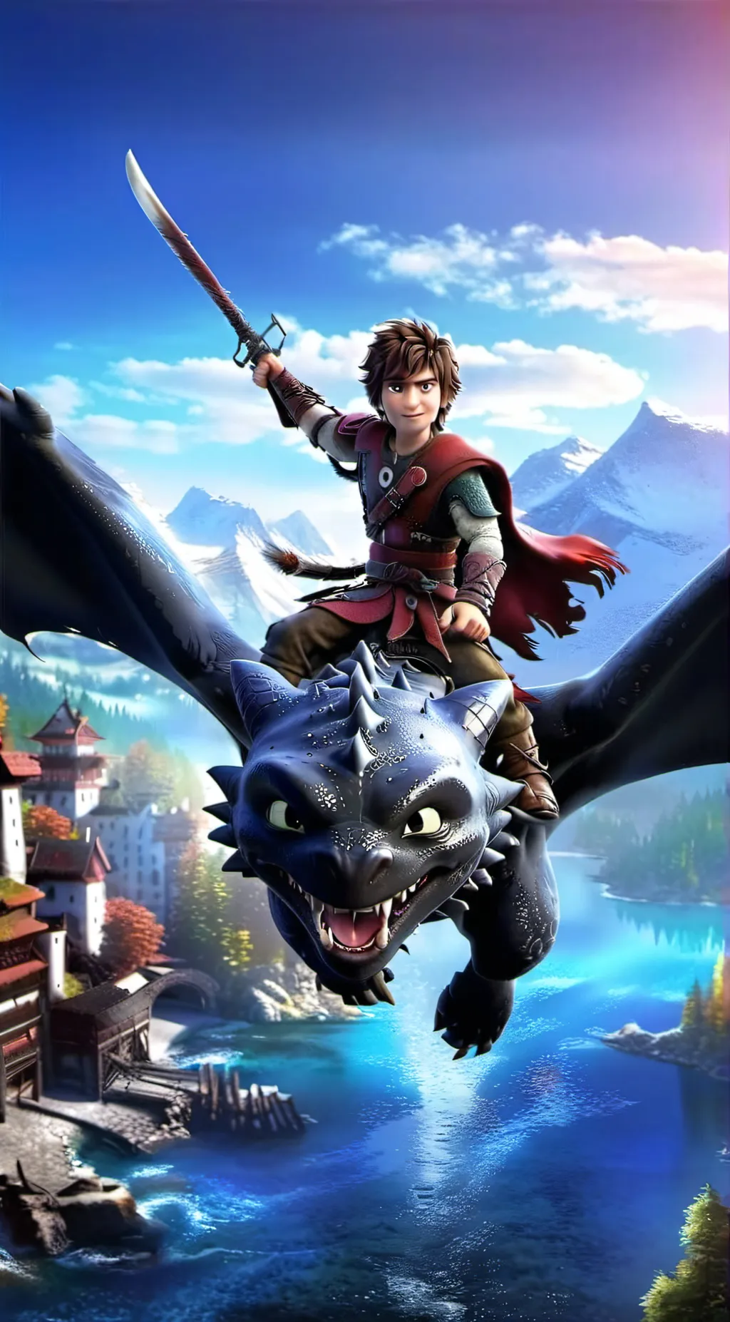 ai character: HTTYD 2  background