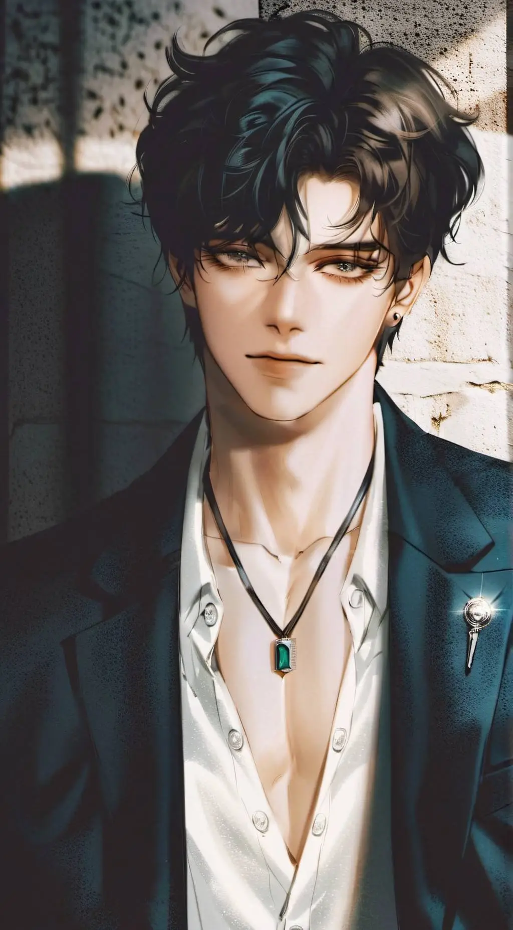 ai character: Blake Black  background