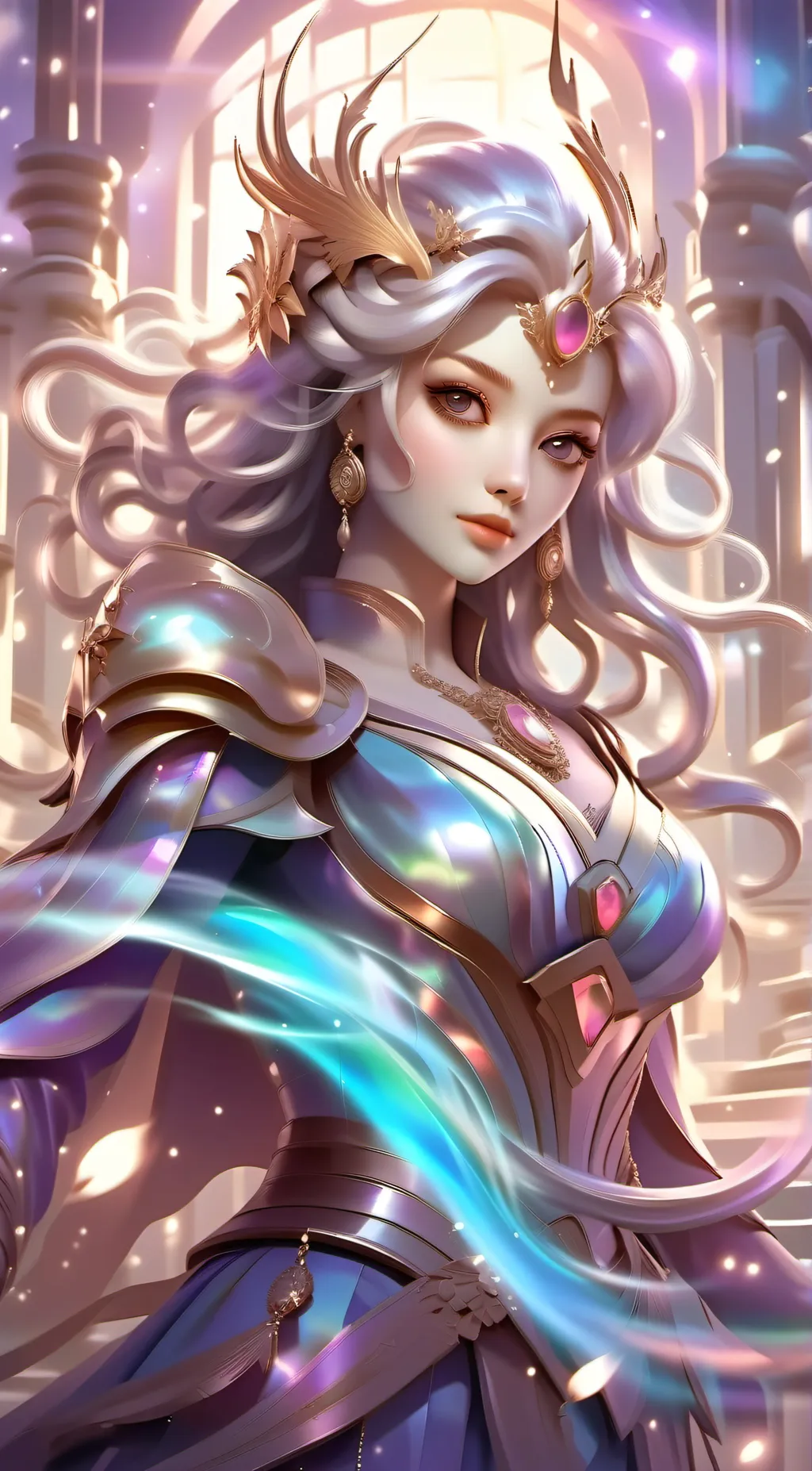 ai character: Arianna  background