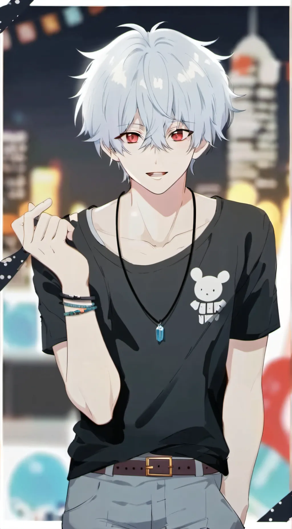 ai character: Damian background